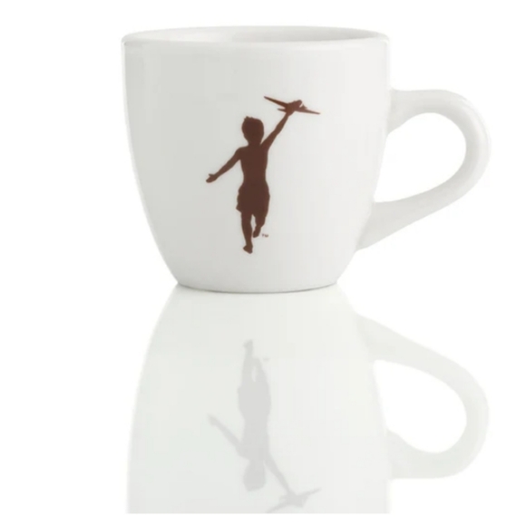 Storyville Coffee Boy Airplane Flyboy 2 Espresso Demitasse Porcelain Coffee Cups - Picture 14 of 15